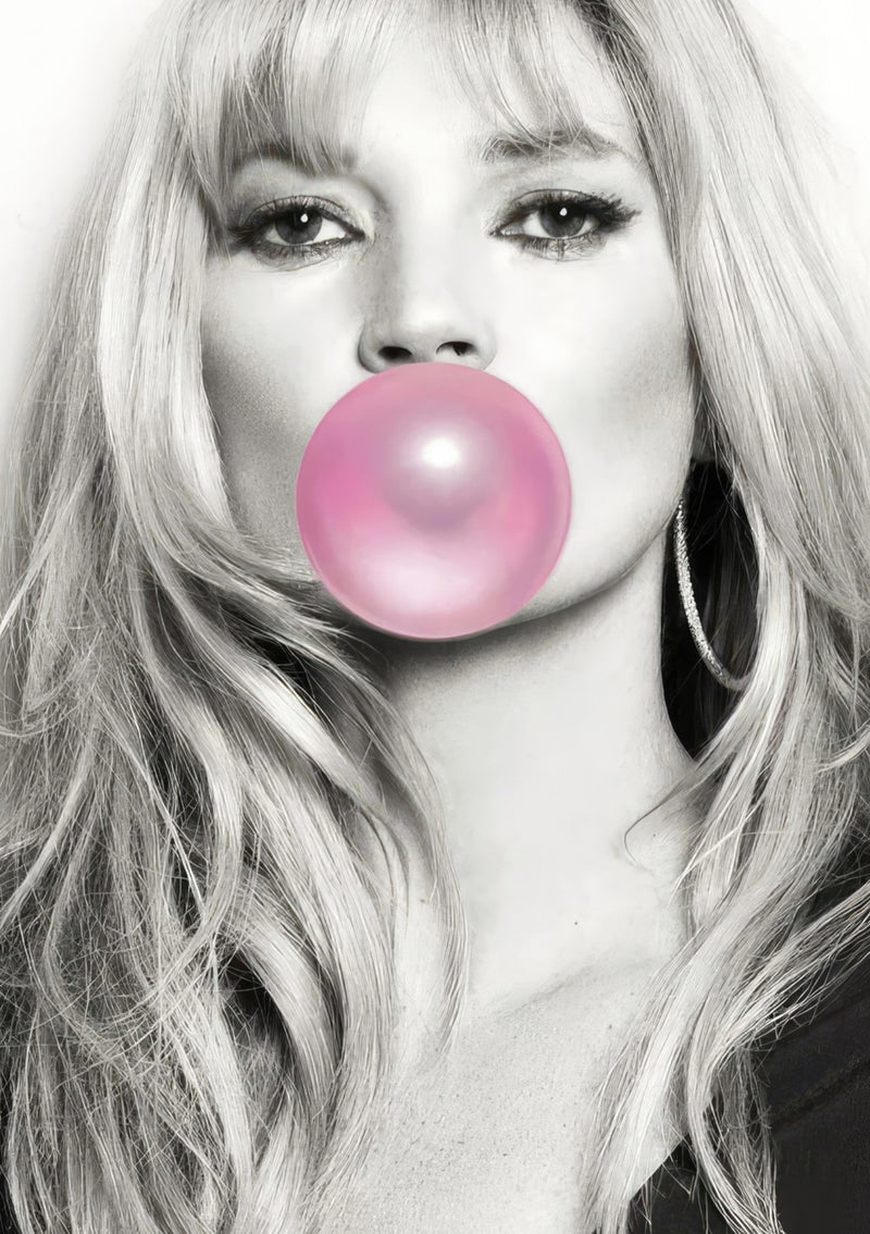 Kate Moss Pink Bubble Gum