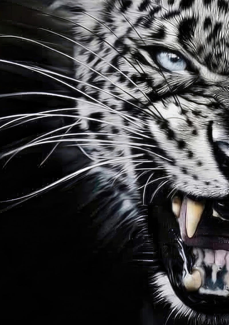 Leopard Close-Up Portrait