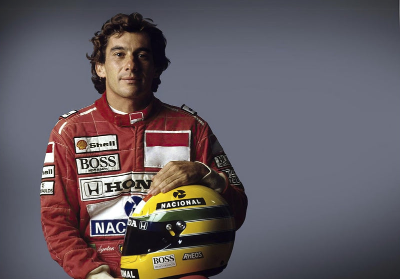 Photographie d'Ayrton Senna