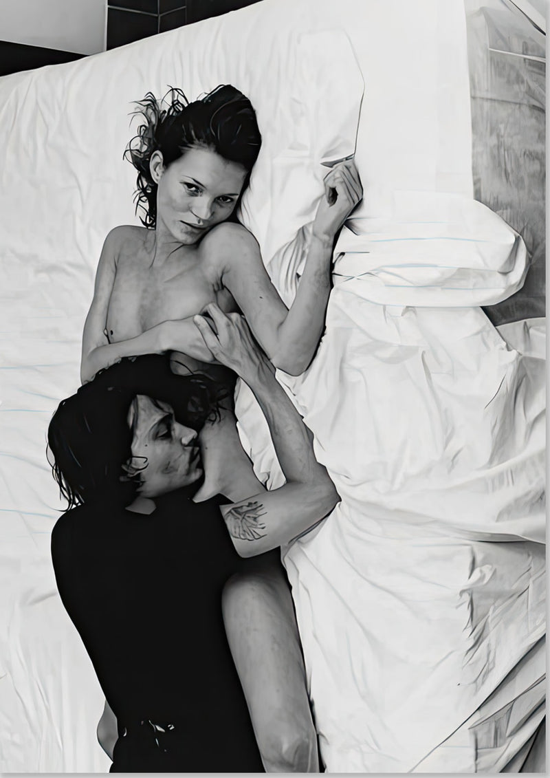 Kate Moss e Johnny Depp (New York, 1994)