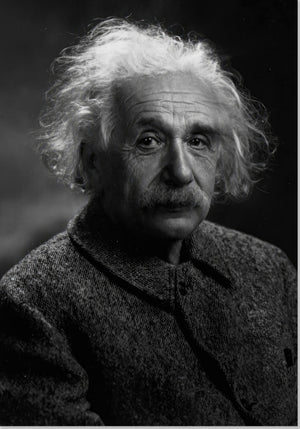 Albert Einstein-portrett