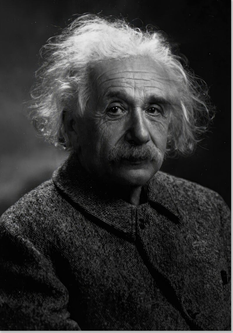 Albert Einstein-portrett