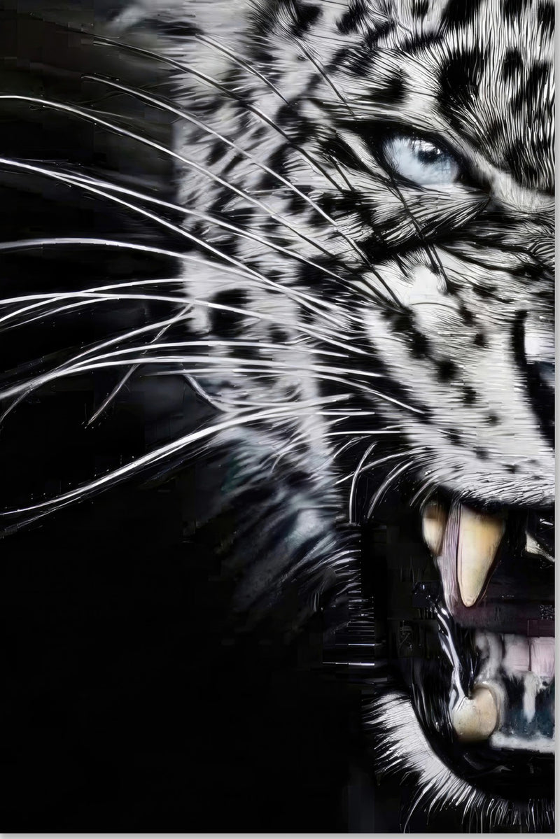 Leopard Close-Up Portrait