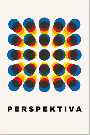 Perspektivische abstrakte Kunst