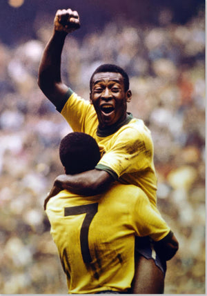 Pele-feiring - VM 1970 Brasil mot Italia