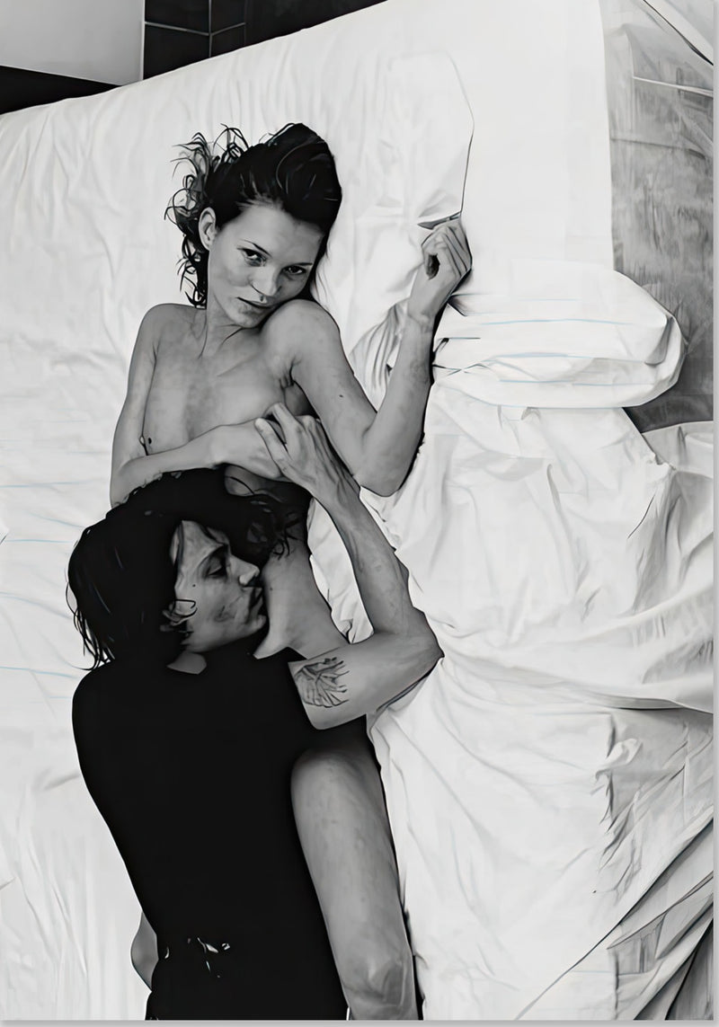 Kate Moss e Johnny Depp (New York, 1994)