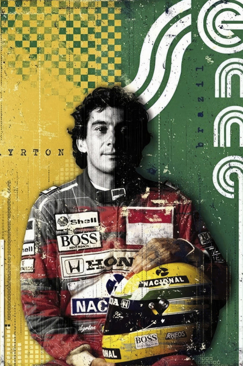 Ayrton Senna F1-legende