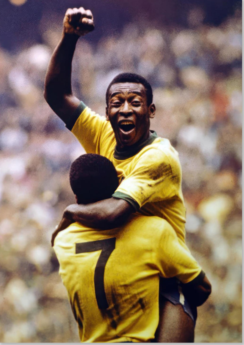 Pele-feiring - VM 1970 Brasil mot Italia