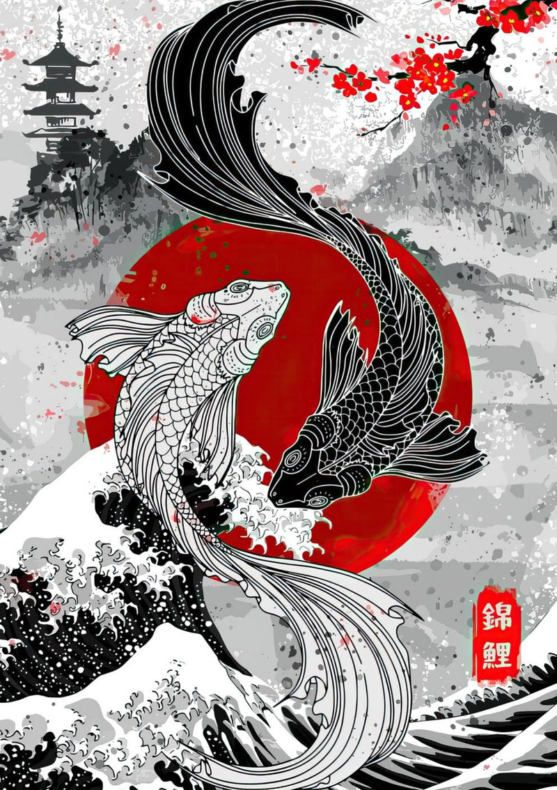 Japanese Koi Fish