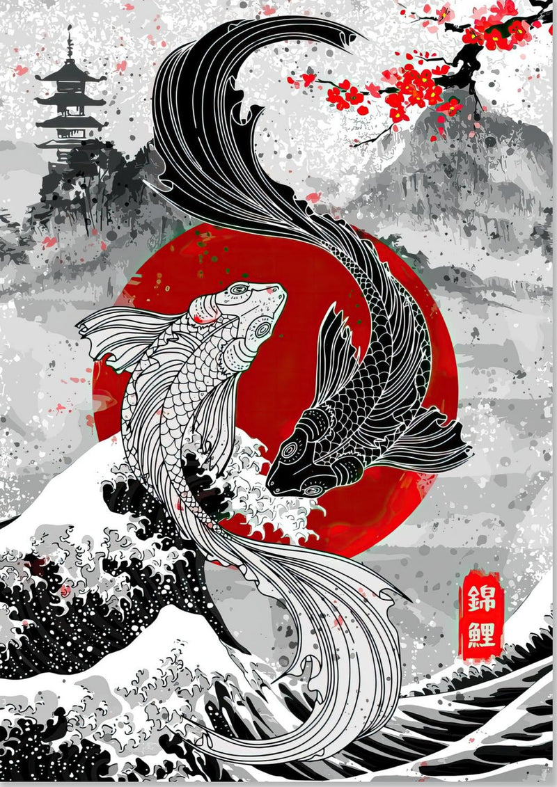 Japanese Koi Fish