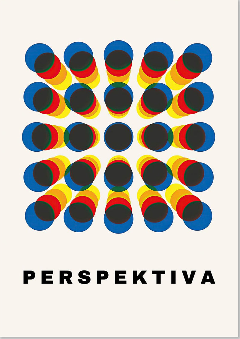 Perspektivische abstrakte Kunst