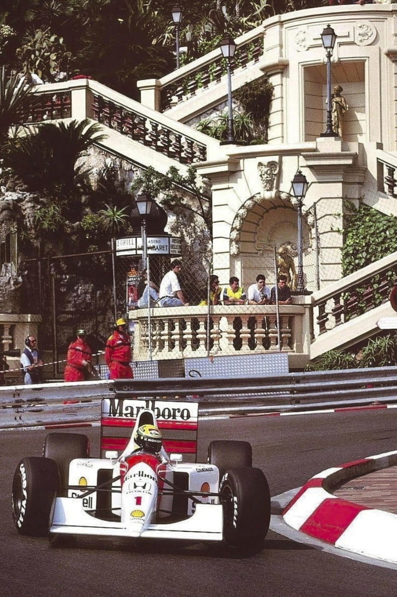 Ayrton Senna Monaco