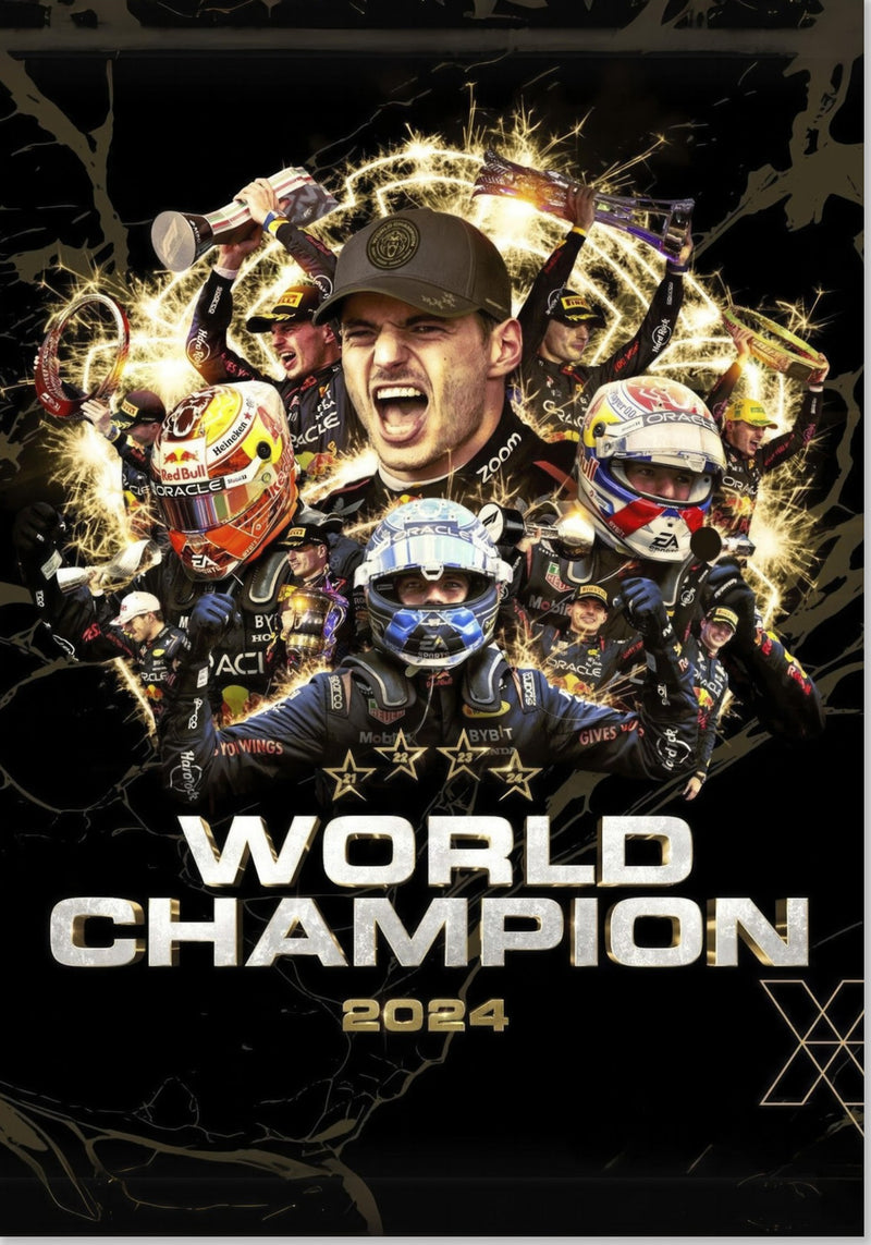 Max Verstappen Champion du Monde de F1
