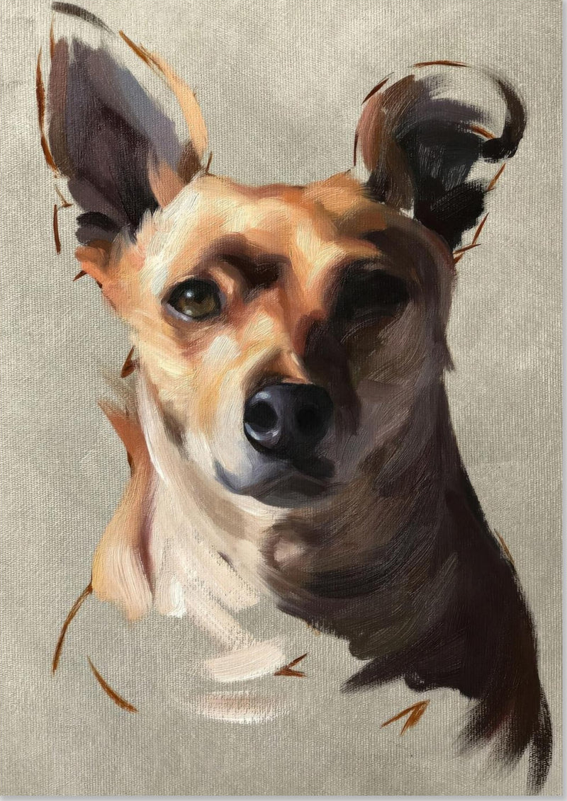 Chihuahua Dog Painting