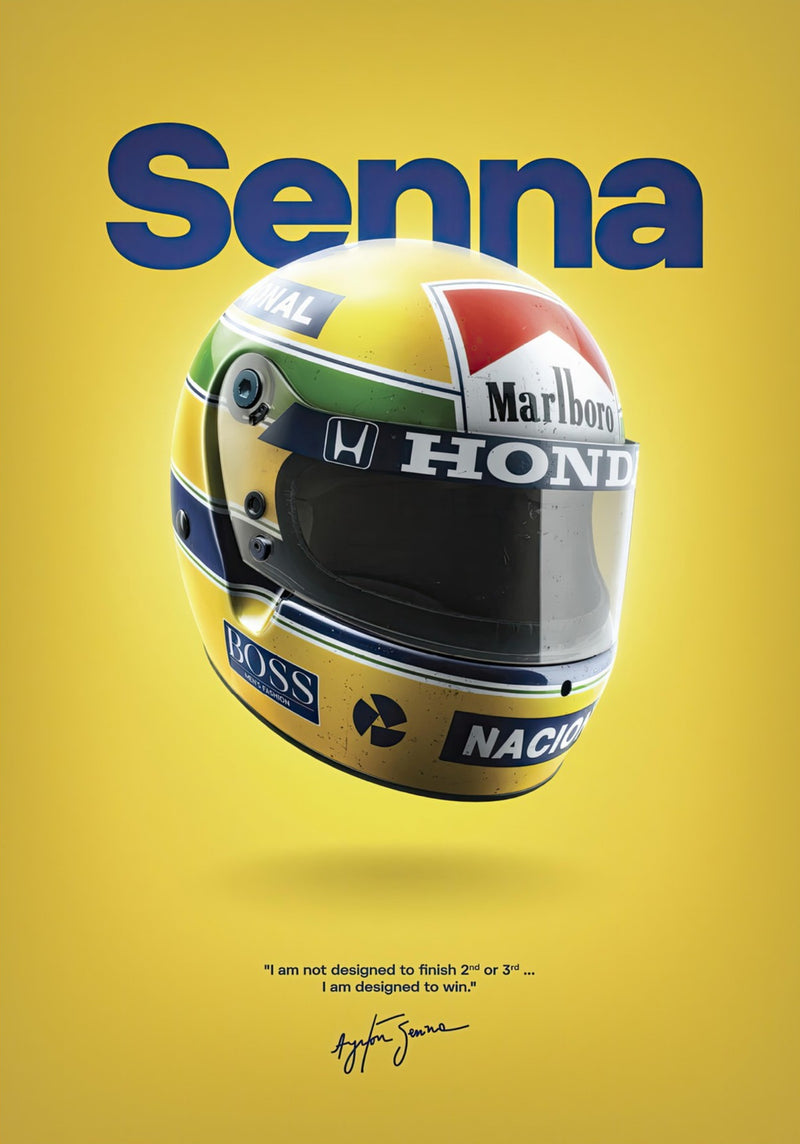 Casque Ayrton Senna