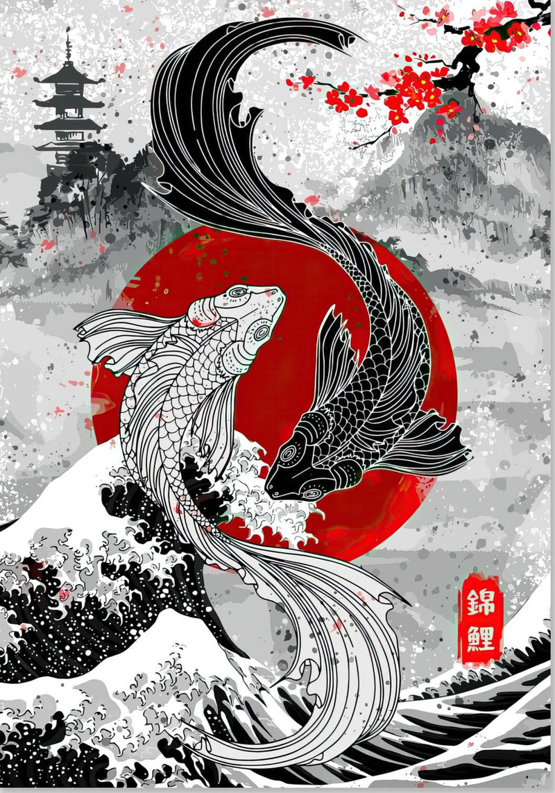 Japanese Koi Fish