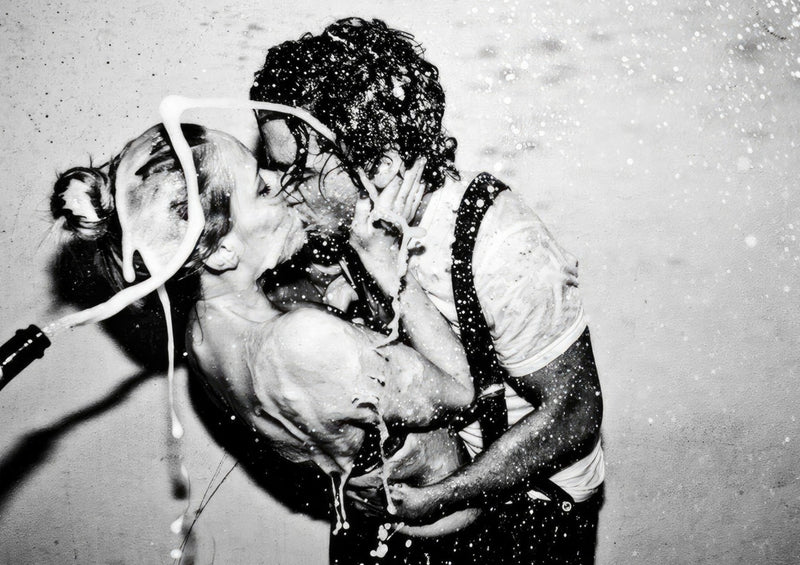 Il Bacio di Champagne - Johnny Depp e Kate Moss