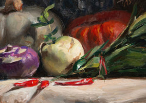 Kohlrabi, Zucche e Peperoncini