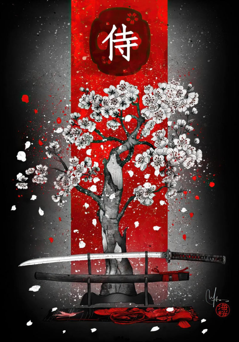 Kirschblüten & Katana