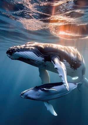 Underwater Photography of Humpback Whale