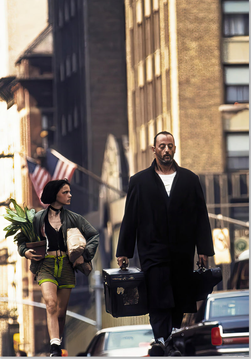 Jean Reno et Natalie Portman dans Léon