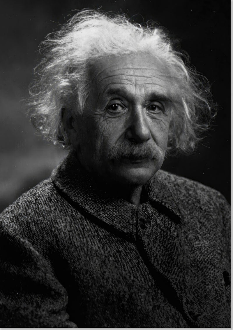 Albert Einstein-portrett