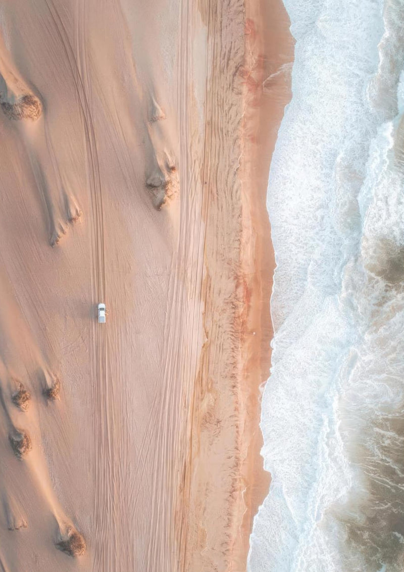 Where Desert Meets Ocean - Drone Photography