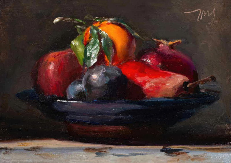 Le bol de fruits
