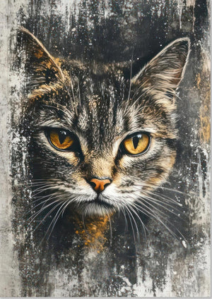 Opera d'Arte di Pittura di Gatti