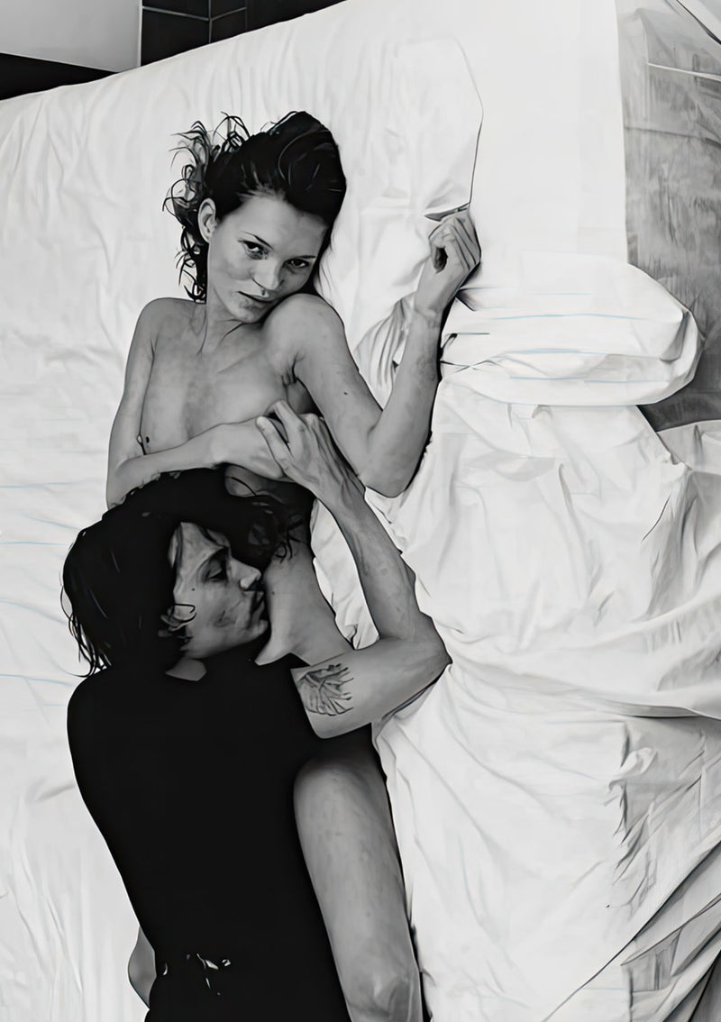 Kate Moss & Johnny Depp (New York, 1994)