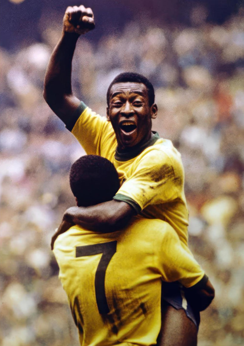 Pele-feiring - VM 1970 Brasil mot Italia