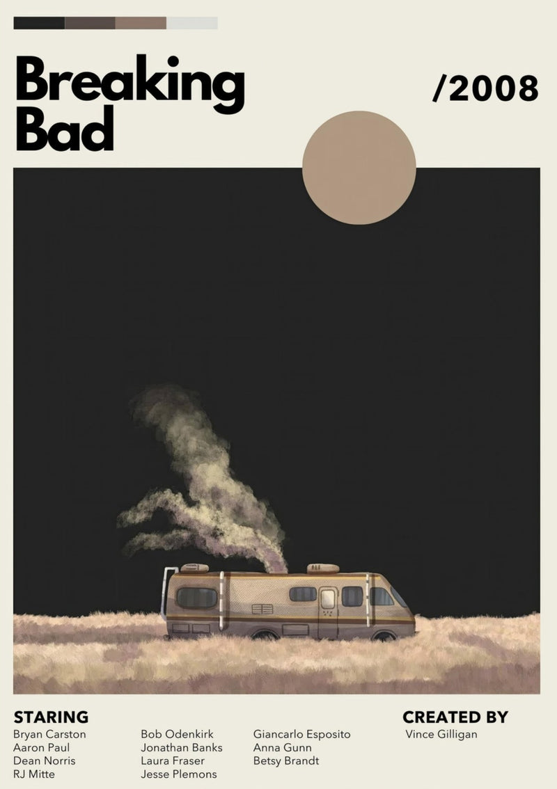 Vintage Wohnmobil Breaking Bad