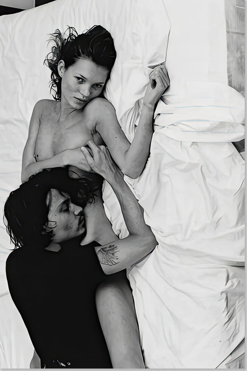 Kate Moss e Johnny Depp (New York, 1994)