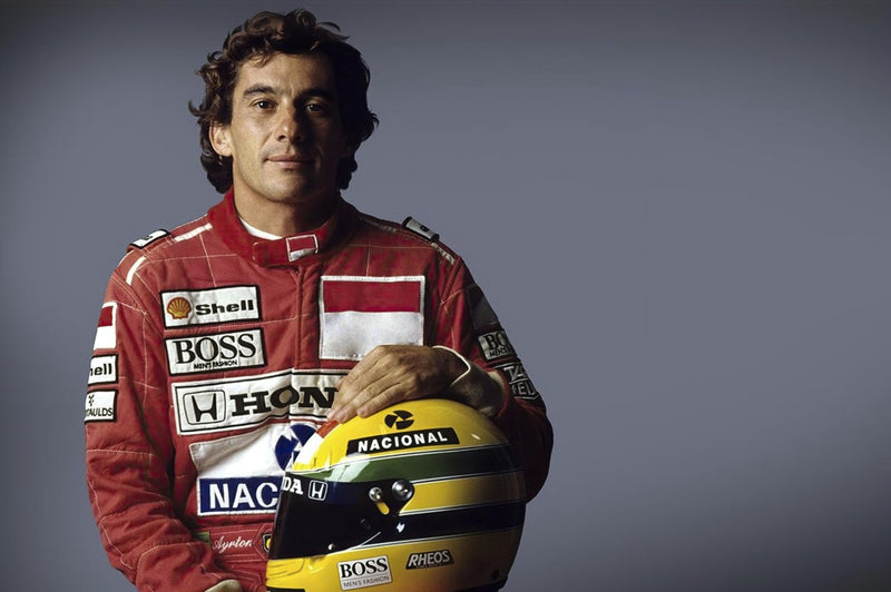 Photographie d'Ayrton Senna