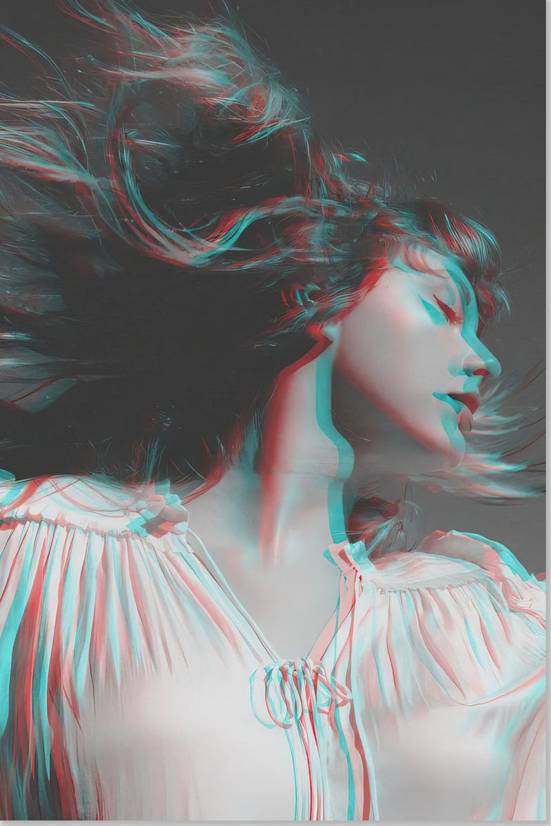 Taylor Swift Glitch Portrait