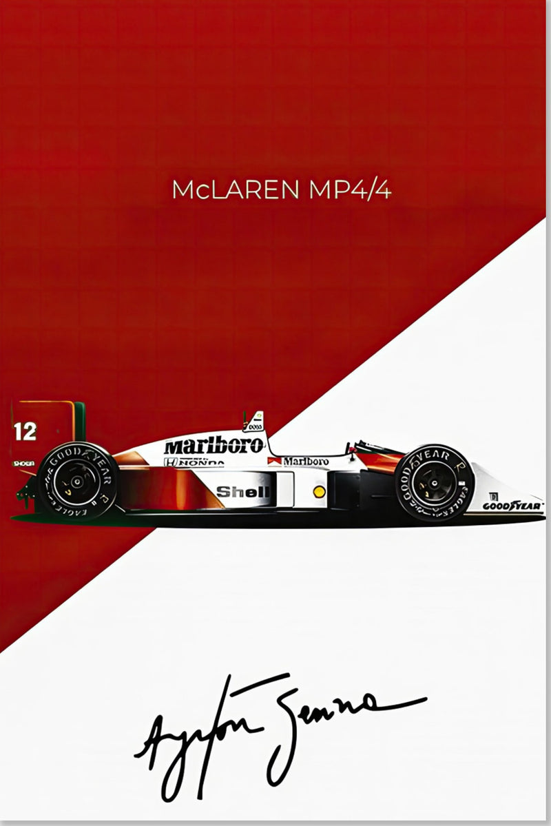 Ayrton Senna Mclaren Mp4/4
