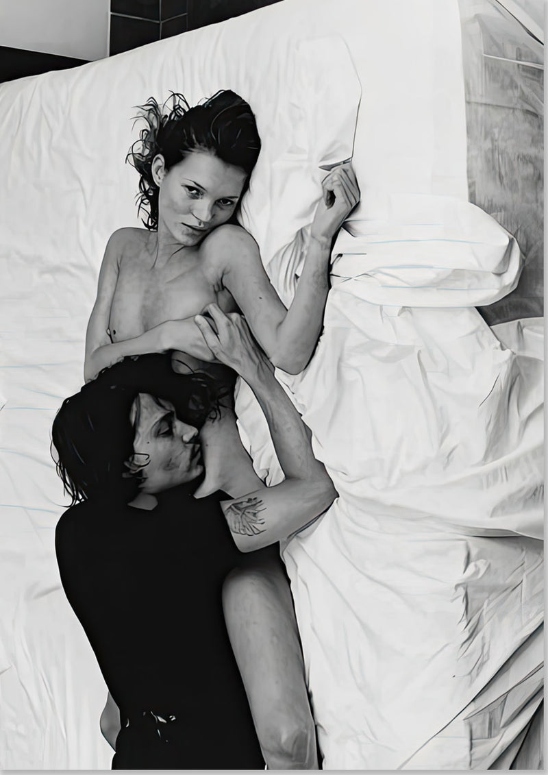 Kate Moss e Johnny Depp (New York, 1994)