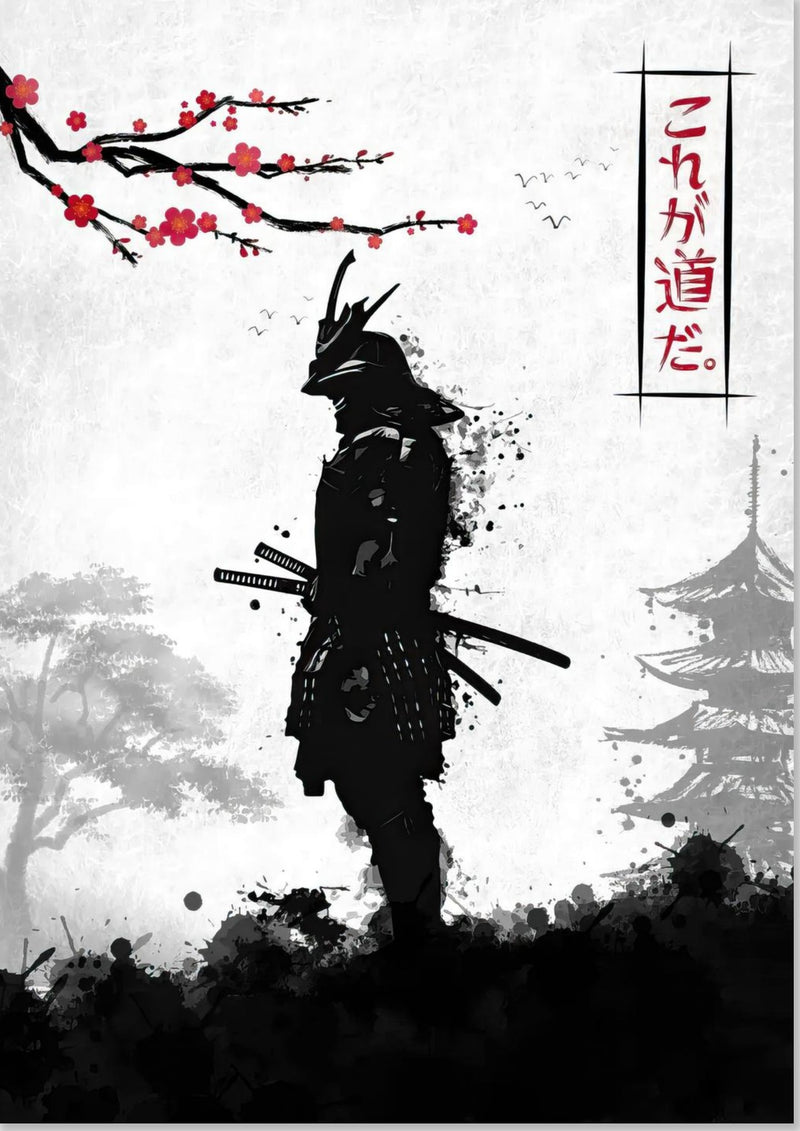 Samurai-Krieger-Kunst