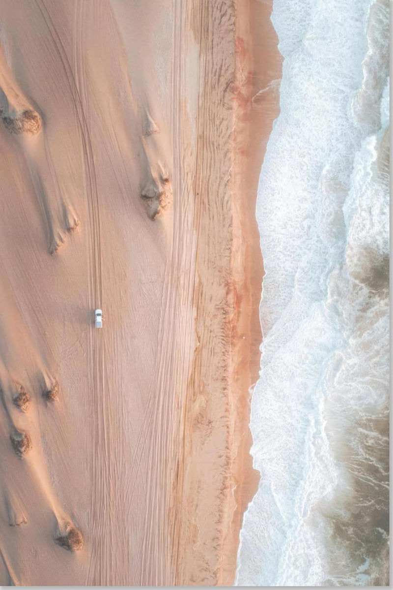 Where Desert Meets Ocean - Drone Photography