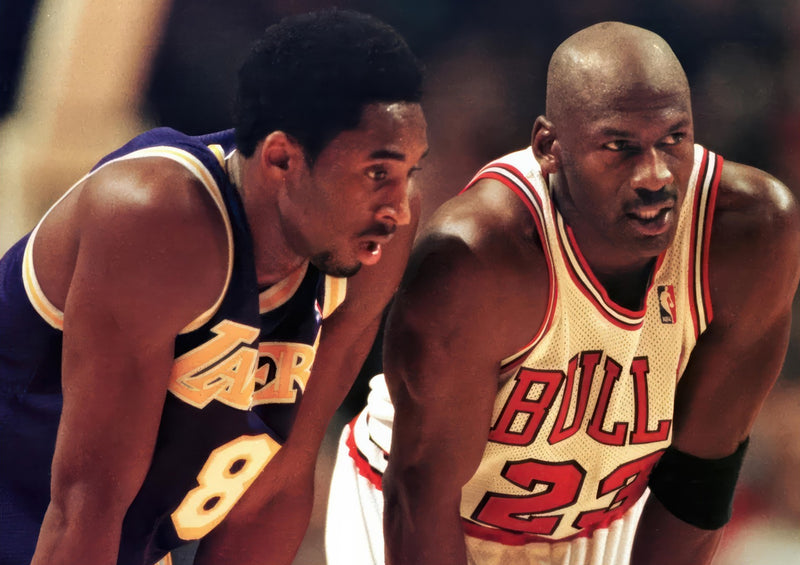 Kobe Bryant vs Michael Jordan - Basketballlegender