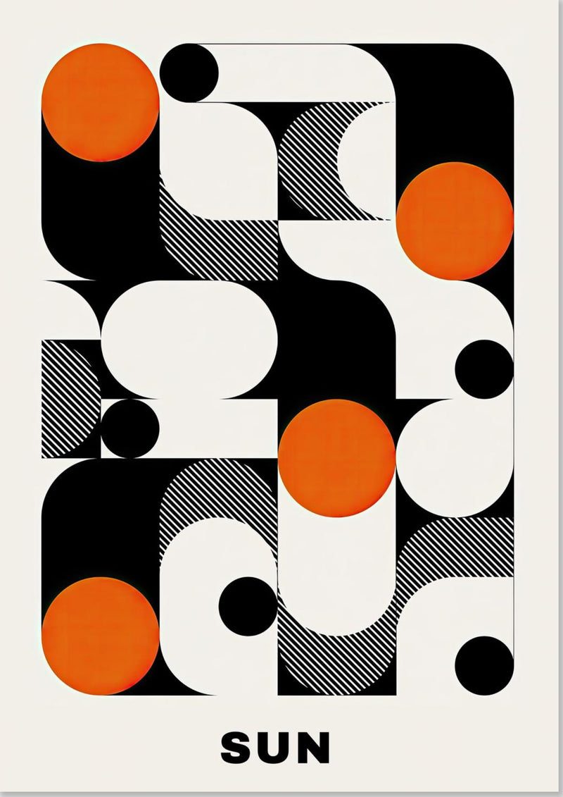 Sol abstrakt kunst