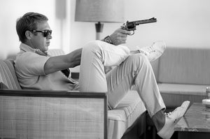 Steve Mcqueen takes aim