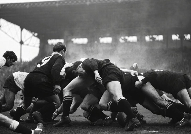 France vs New Zealand Rugby 1967