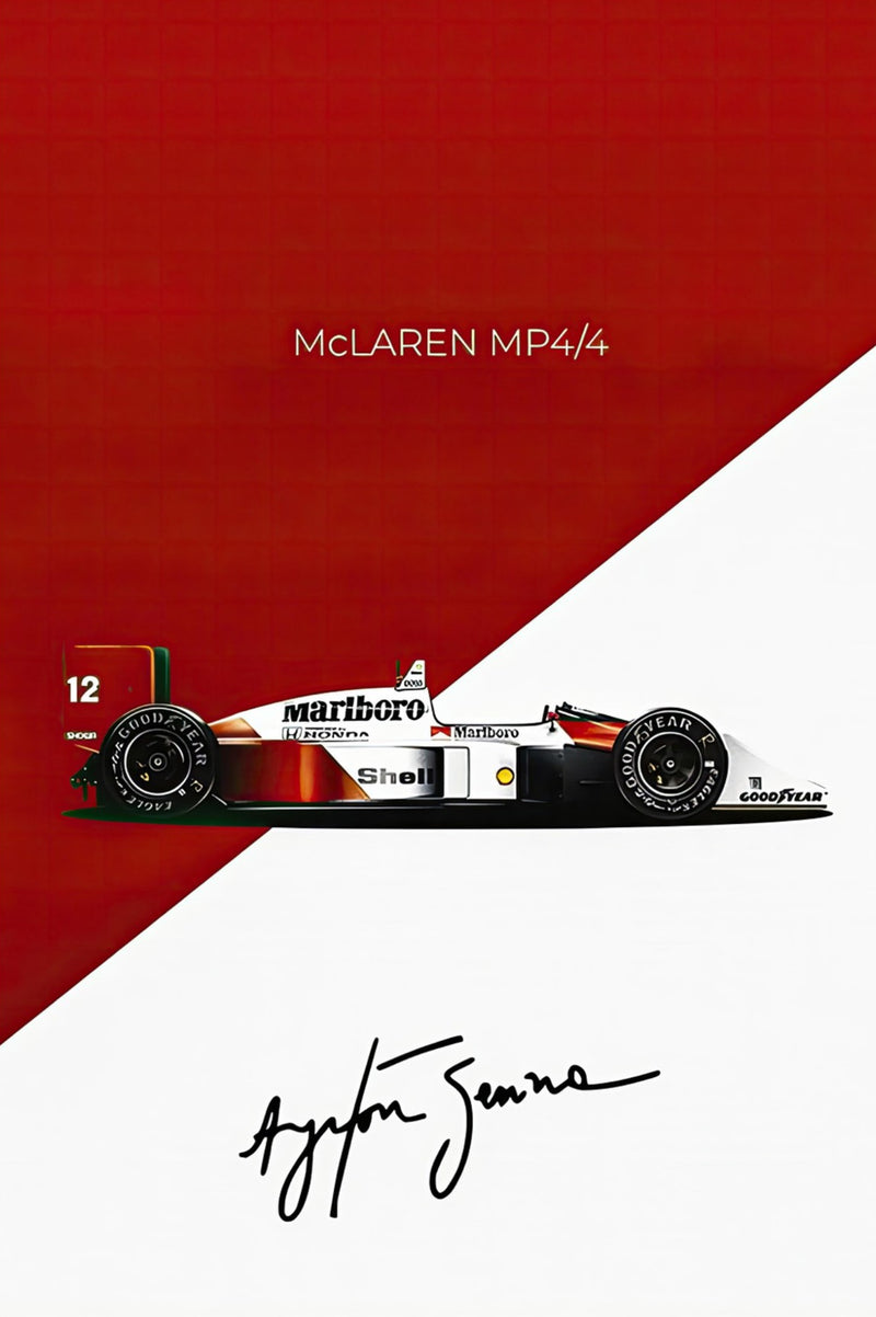 Ayrton Senna Mclaren Mp4/4