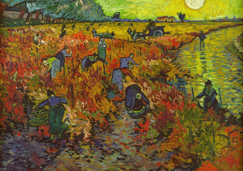 The Red Vineyard - Van Gogh