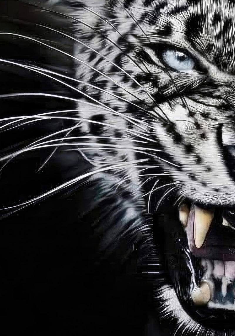 Leopard Close-Up Portrait