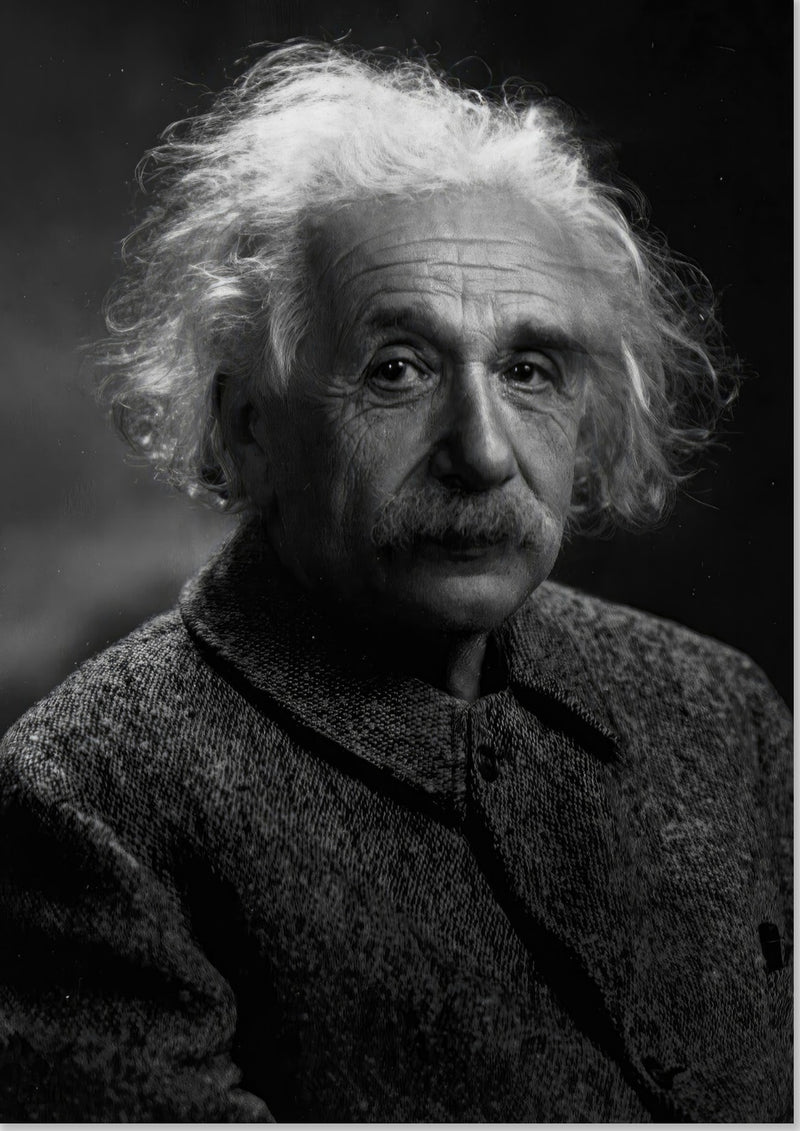 Albert Einstein-portrett