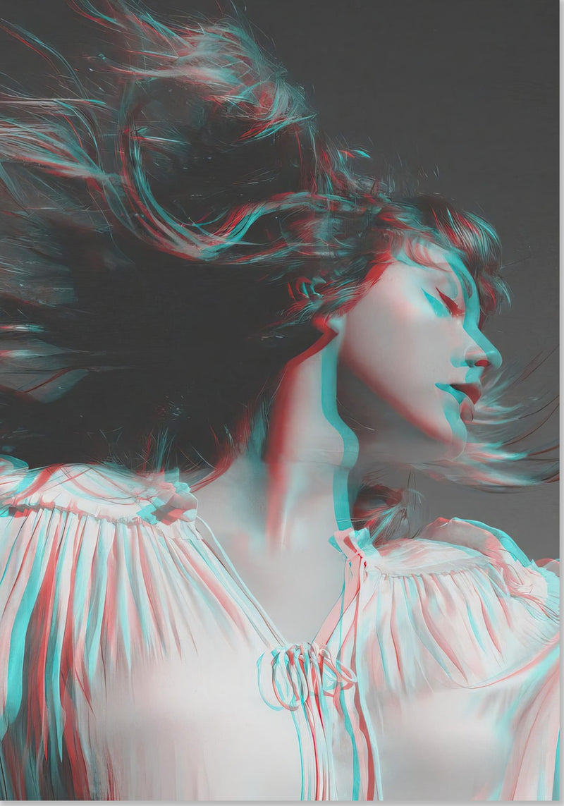 Taylor Swift Glitch Portrait