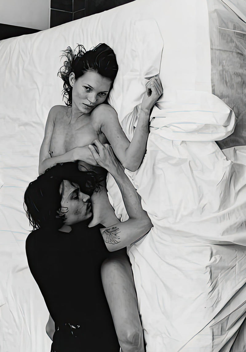 Kate Moss e Johnny Depp (New York, 1994)