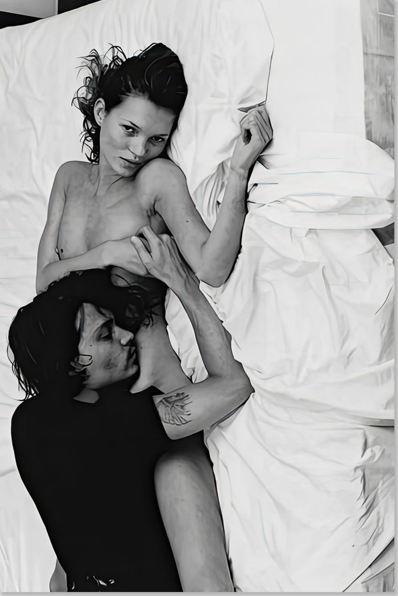 Kate Moss e Johnny Depp (New York, 1994)